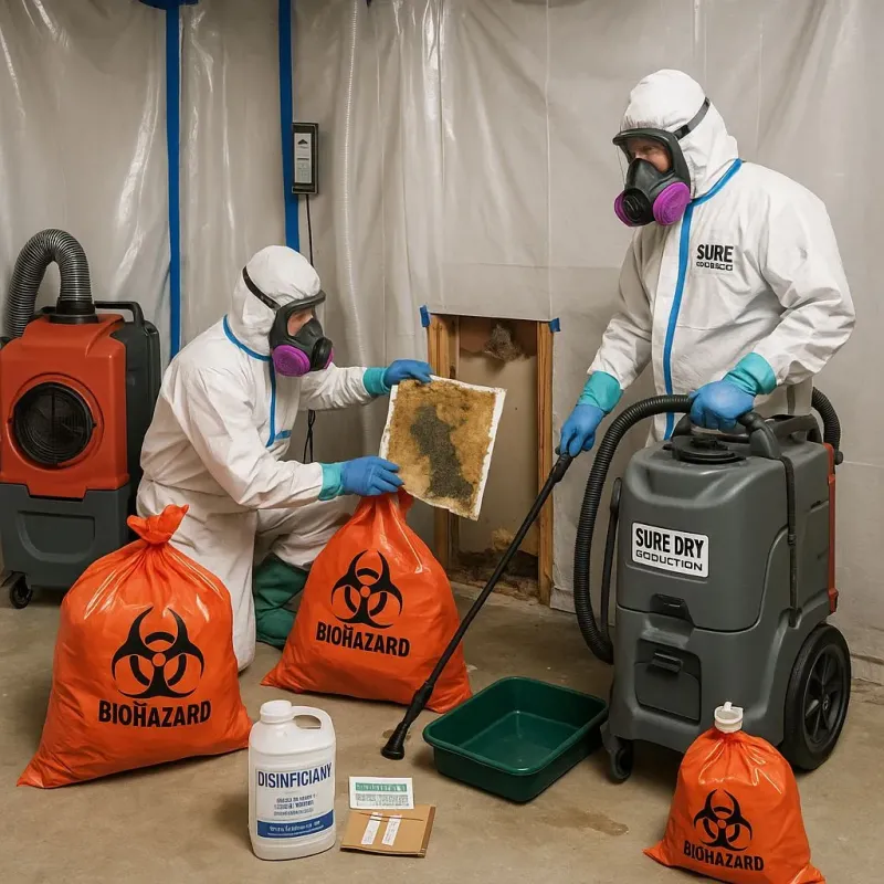 Contaminated Water Handling Protocols process in Pevely, MO