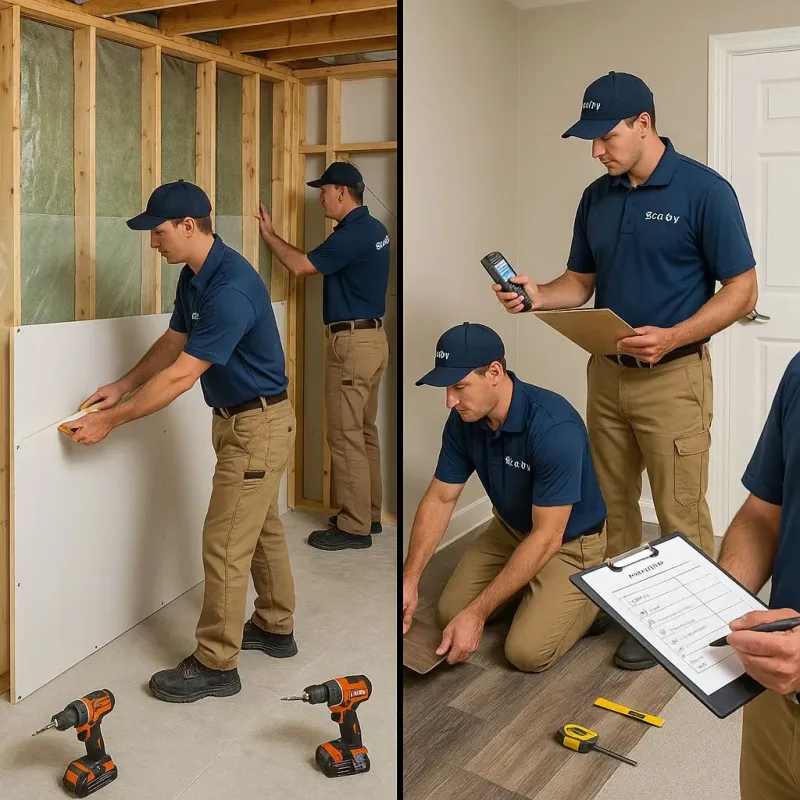 Repairs and Reconstruction process in Pevely, MO