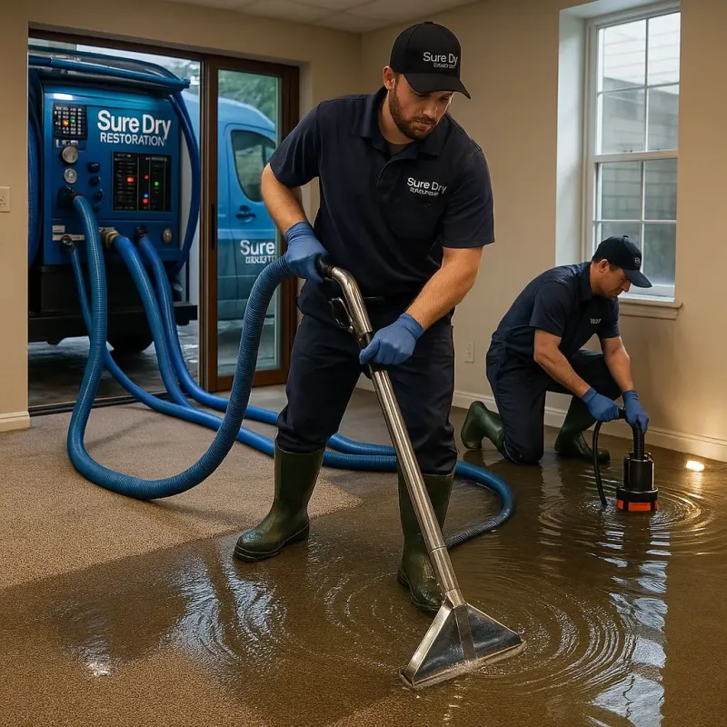 Water Extraction and Removal process in Pevely, MO